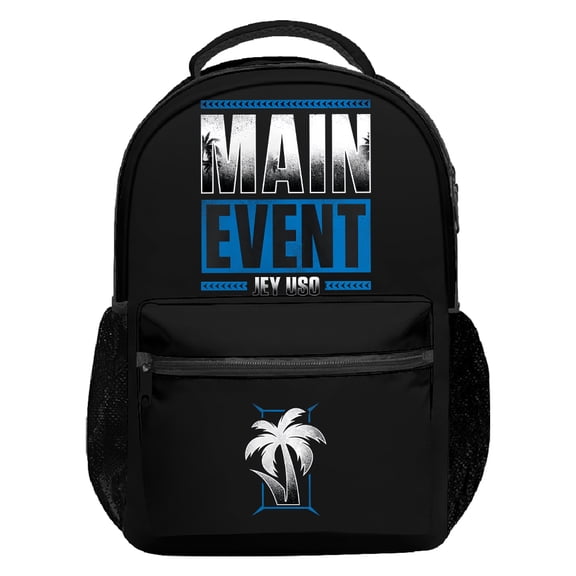 Jey Uso Main Event Backpack Casual Packsack Women Men Outdoor Rucksack Unisex Travel Bag