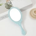 thumbnail image 1 of Handheld makeup mirror European lace small portable plastic handle small mirror, 1 of 4