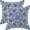 Blue, variant on Boho Pillow Covers 18x18 Set of 2 Navy Blue Ethnic Bohemian Carpet Style Decorative Throw Pillow Outdoor Linen Square Chinoiserie Vintage Flower Print Cushion Cover Decor for Home Couch Sofa