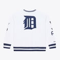 thumbnail image 2 of Men's Mitchell & Ness  White Detroit Tigers Arctic Fleece Sweatshirt, 2 of 6