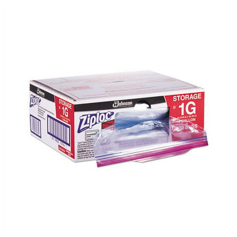 Double Zipper Storage Bags, 1 gal, 1.75 mil, 10.56 Double Zipper Storage Bags, 1 gal, 1.75 mil, 10.56