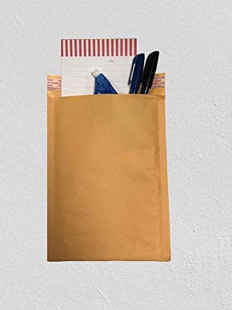 Yen's 100pcs #4 Kraft Bubble Envelopes Mailers 9.5 X 14.5 (Inner 9.5x13)