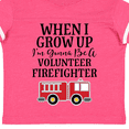 thumbnail image 4 of Inktastic Firefighter Volunteer Fireman Boys Toddler T-Shirt, 4 of 5