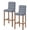 Blue, variant on Yellow Black Geometric Bar Stool Covers Set of 2, Abstract Art Diamond Modern Stretch Washable Bar Chair Covers with Backs, Removable Pub Counter Height Chair Cover for Kitchen Dining Room Cafe