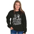 thumbnail image 3 of La Familia Chicana Chola Roses Sweatshirt for Men or Women Brisco Brands X, 3 of 6