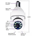 thumbnail image 4 of CAMARA VIGILANCIA FOCO GIRATORIA 360°, 4 of 5