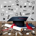 thumbnail image 5 of KatchOn, Congrats Grad Confetti 2026 - Pack of 1300 | Black and Silver Graduation Table Decorations | Graduation Decorations 2026 | Grad Confetti Class of 2026, 5 of 7