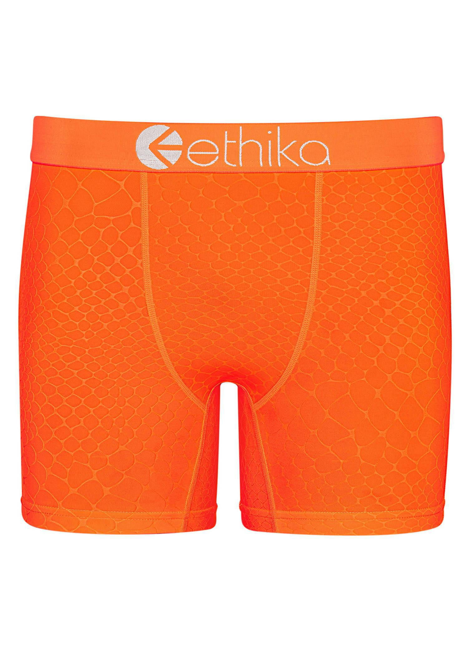 Ethika Men's MID Boxer Briefs - Wild Horizon Print, 6" Inseam, Ultra Soft Modal Blend