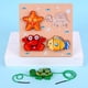thumbnail image 4 of Partheme Novelty Toys 3 Counts Wooden Puzzles for Toddlers 1 2 3 Years Old Boys Educational Toy A, 4 of 5