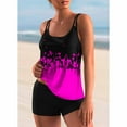 thumbnail image 1 of Tankini Swimsuits for Women 2 Piece Bathing Suits Tops with Boyshorts Modest Loose Fit Swimwear, 1 of 4
