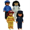 Get Ready Kids Career Clothes for 16 inch Dolls, 4 Outfits