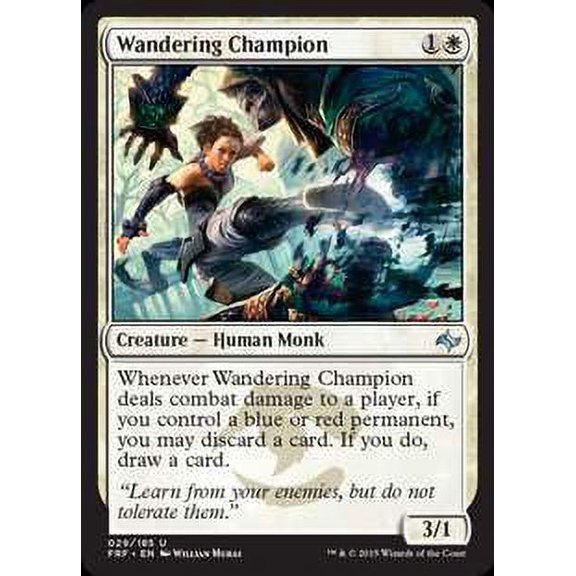 MtG Fate Reforged Uncommon Wandering Champion (Foil) #29