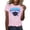 Pink, variant on MEICHEN Graduation Gifts for Her: Class Of 2026 Senior 26 High School Graduation T Shirt Womens Spring Summer Tops