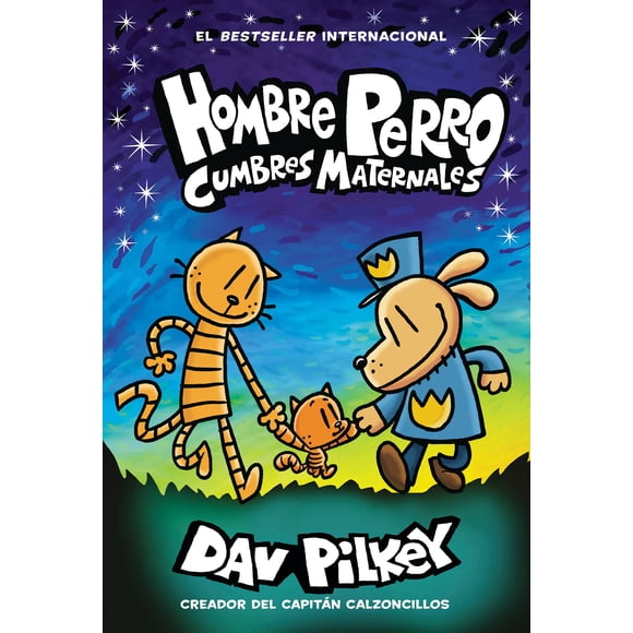 Libro Scholastic Hombre Perro: Cumbres maternales