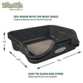 thumbnail image 6 of Trim Bin Portable 2 Piece Workstation Container with 150 Micron Stainless Steel Sifter Screen, Trim Tray, and Static Brush, Interchangeable Screen, Made in USA, 6 of 6