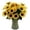 coffee tables, variant on 4 Bunches 7 Heads Fake Sunflowers Silk Flowers Pu Material, for Table Centerpieces Coffee Table Decor Home Indoor Wedding, Realistic Vibrant Color Low Maintenance Artificial Sunflowers