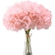 thumbnail image 1 of Paquete de rubor de cabeza de flor de seda de hortensia 5 hortensias artificiales completas con tallo, adecuado para casa de bodas, tienda de fiestas, decoración de baby shower,Blush Sincero  Hogar, 1 of 6