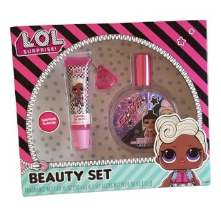 New! L.O.L O.M.G Surprise Beauty Set 75 Piece Pretend Makeup Set
