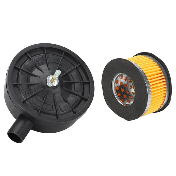 Air Compressor Muffler Filter Black Noise Muffler for Blowers Boilers Exhaust Ports, Air Compressor Muffler Filter, Air Compressor Intake Filter
