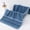 Blue, variant on Fmbmuo Hand Towels Brown Striped Cotton Soft Washcloths, for Adult Men Women Washable 13 x 28.7 inch Absorbent Gift Towels 1 Pcs