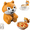 dog, variant on Cooling Clip-On Mini Fan for Cup & Bowl,Mini Food Cooling Fan,Cute Animal Shaped Personal Fans for Coolings Coffee,Rechargeable Mug Fans,Fast Coolings Desktop Beverage Cooler for Home