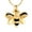 Gold, variant on Honeybee Cremation Jewelry for Ashes Urn Necklace Lockets for Human Ashes Holder Necklace for Memorial Family Friend Pet