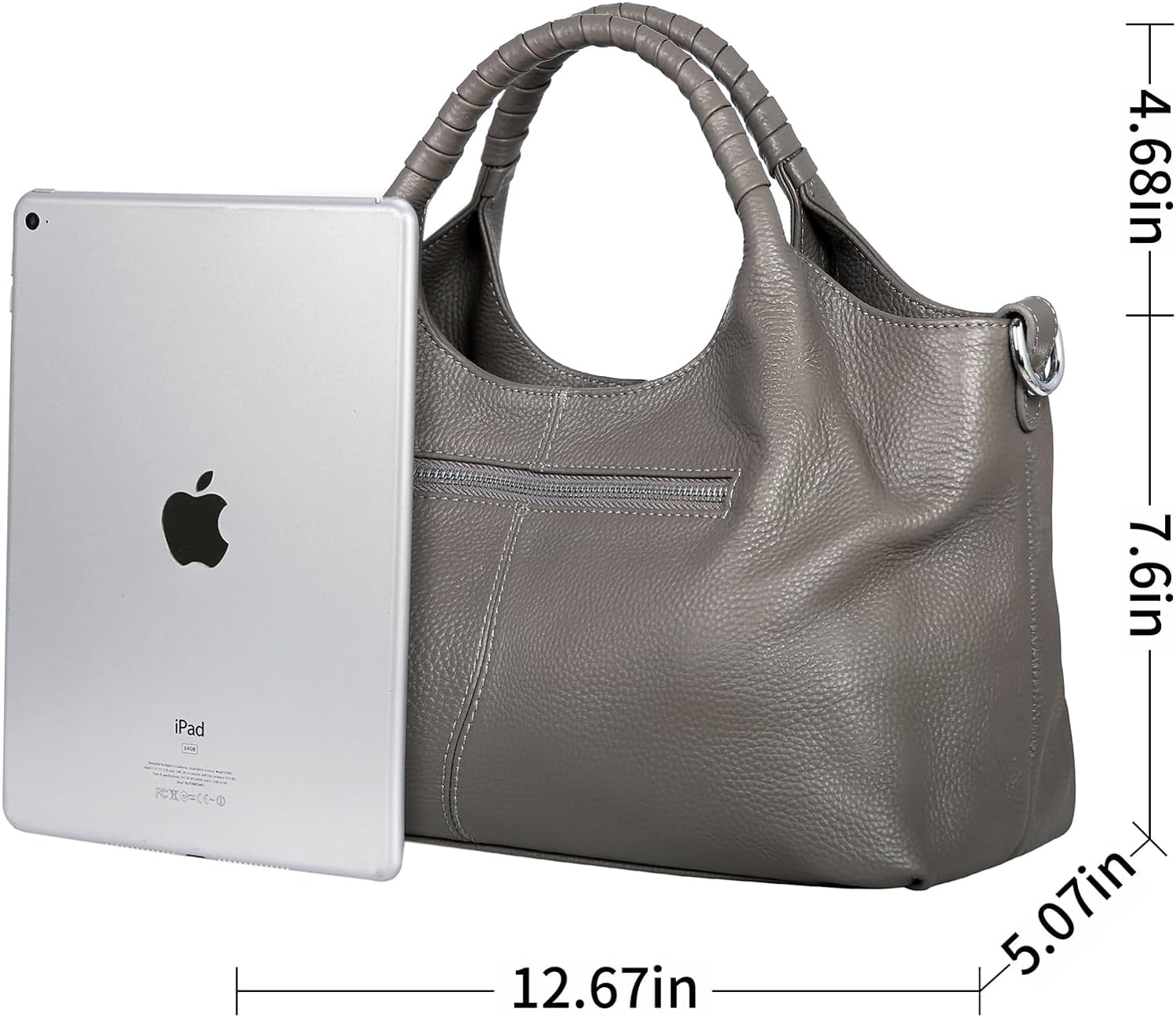 Kwuty Genuine Leather Shoulder Bags Purses and Handbags for Women Satchel Designer Cross Body Hobo Medium Size Tote