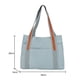 thumbnail image 5 of Bolsa de mano para mujer de hombro clásico de gran capacidad con varios bolsillos informal de nailon JShteea Para Estrenar, 5 of 9