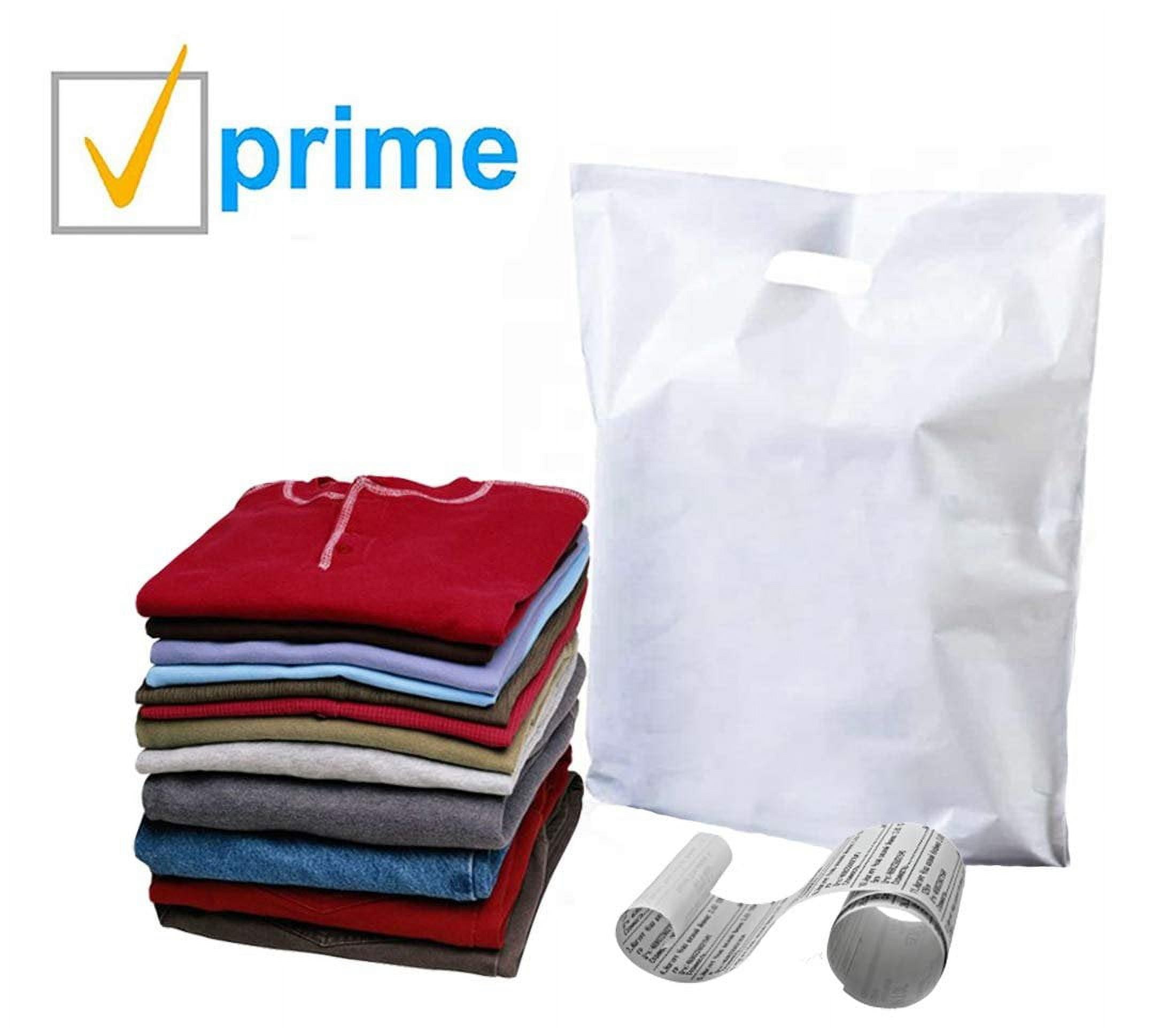 Large Plastic Retail Bags - 20 x 10 x 30, 1.6 Mil [CHB5]