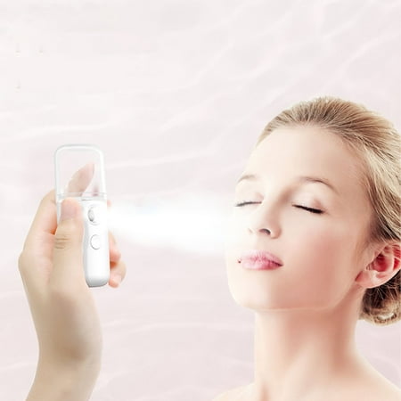 

Yutnsbel Daily Makeup Skin Care Eyelash Extensions Handy Mini USB Rechargeable Mist Sprayer 30ml Visual Water Tank Moisturizing Hydrating For Face