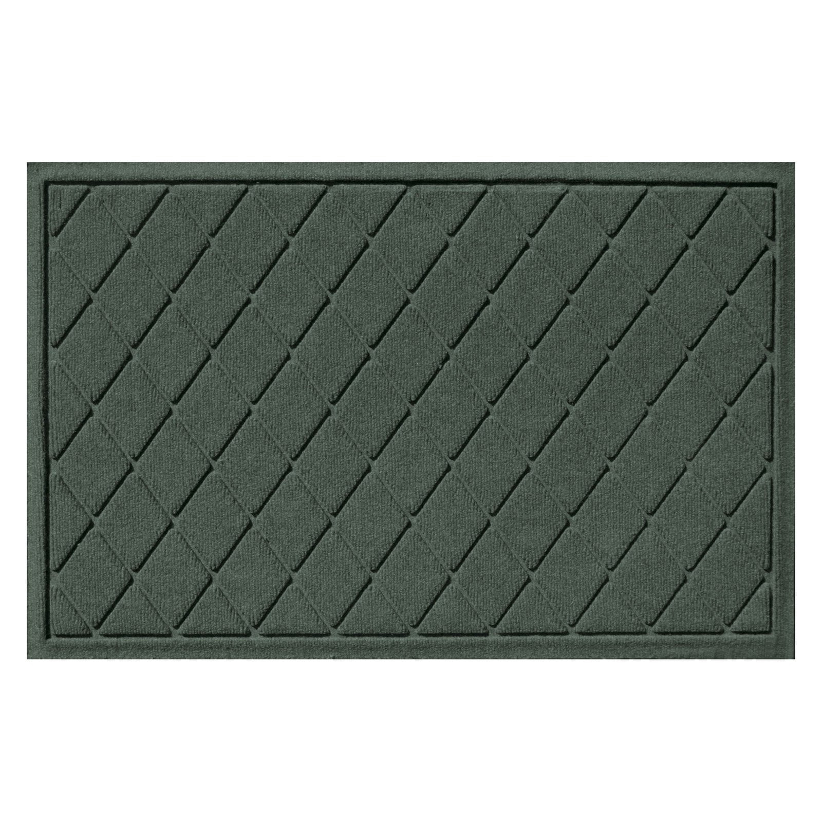 Bungalow Flooring Water Guard Argyle Indoor Outdoor Doormat by
