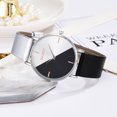 thumbnail image 4 of Fiudx Ofertas Relámpago Accesorios De Ropa De Moda Reloj De Mujer Con Estilo De Costura Geométrica, 4 of 4