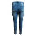 thumbnail image 3 of Wirziis Women's Boyfriend Jeans Distressed Slim Fit Ripped Denim Pants Comfy Stretch Skinny Jeans, 3 of 4