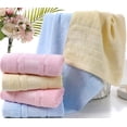 thumbnail image 2 of 3 Pack Bamboo fiber Towels Luxury Soft Towel Hand Bath Bathroom Dry Quick Thick Towel,34*74cm, 2 of 2