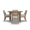thumbnail image 5 of Homestyles Brentwood 5-Piece Mid-Century Wood Round Dining Set in Brown, 5 of 7