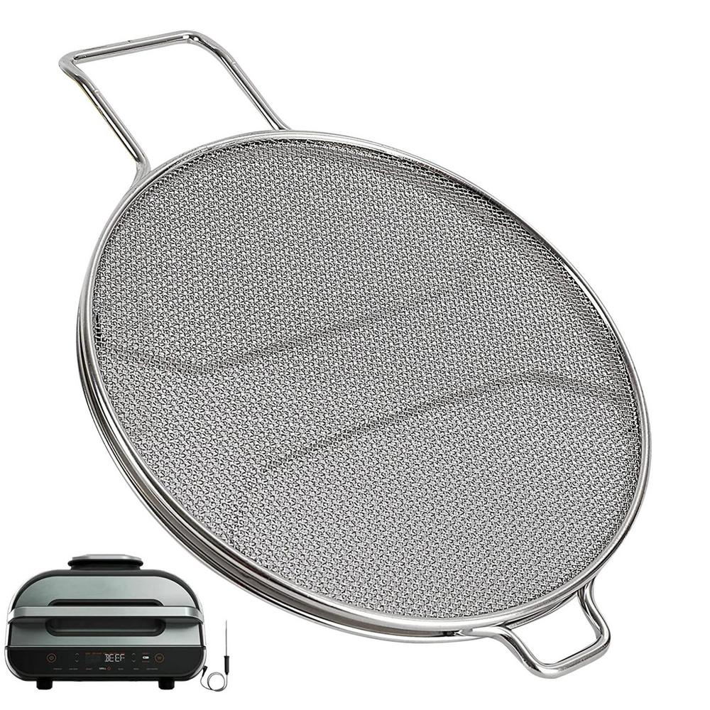 Tohuu Splatter Shield Stainless Steel Grease Splatter Guard Double