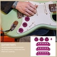 thumbnail image 4 of Milisten Strat Guitar Pickup Covers Knobs Switch Tip Set for Stratocaster Replacement Accessory Kit Purple, 4 of 6