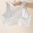 thumbnail image 5 of LYMAYTER Girls Training Bras Teen Racerback Sports Bra for Big Girls 12-15Y Seamless Padding Bra, 5 of 7