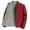 Red, variant on Men's Jackets Clearance Zipper Up Big and Tall Solid-Color Fashionable Zipper Pocket Double-sided Detachable Hat Long Sleeve Hoodedess Casual Outwear Jacket