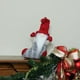 Northlight 10 "Gris et Rouge Tristan Gnome dans la Figure de Table de Noël – image 2 sur 4