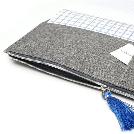 Gartner Studios Fabric Zipper Journal, 6" x 8", 120 Sheets