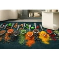 thumbnail image 3 of Kitchen Rugs, Indian Spices Rug, Spices Kitchen Rugs, 3D Printed Rugs, Colorful Rugs, Front Door Rugs, Indian Spices Rug, Runner Rugs, 5.9'x9.2' - 180x280 cm, 3 of 8