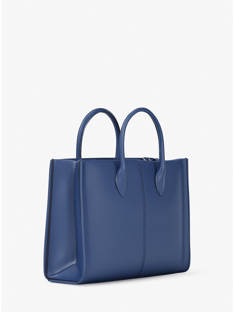 Michael Kors Outlet Mirella Medium Pebbled Leather Tote Bag