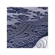 thumbnail image 4 of Chales y envolturas INSPIRAR CHIC para vestidos de noche, bufandas triangulares de encaje con flecos y borlas para mujeres en bodas y fiestas formales 74.8x28.3" Azul oscuro, 4 of 5