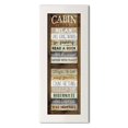 thumbnail image 6 of Millwood Pines 'Cabin Rules' Textual Art, 6 of 6