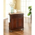 thumbnail image 5 of Crosley Furniture Compact Wood Top Kitchen Cart, 5 of 5