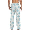 thumbnail image 2 of GZHJMY Elephant Men's Pajama Pants, Soft and Comfortable Lounge Sleep Bottoms with Pockets, Men's Sleepwear with Custom Print, X-Large, 2 of 7
