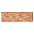 thumbnail image 1 of Tapis d'Escalier en Tweed Pied-de-Poule d'Extérieur - Orange (Unité), 1 of 1