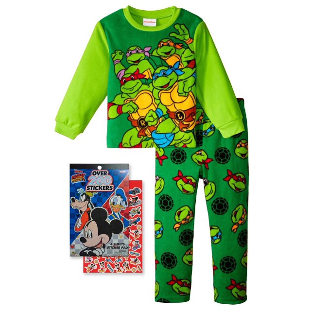 Boys' License Fleece Pajamas with Stickers