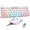 Pink/Blue Switch, variant on RK-T60 Wired 60% TKL Mechanical Gaming Keyboard  Rainbow Backlight -Compact NKRO Linear Red  ABS Keycap  Honeycomb Mice Coiled   for  Laptop /PC/WIN Gamer